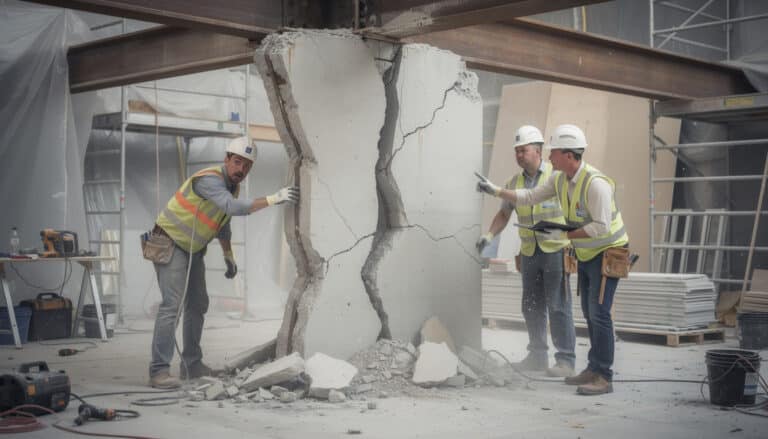 découvrez comment identifier les indices visibles d'un mur porteur fragilisé lors de travaux, les risques cachés associés, et les précautions à prendre pour assurer la sécurité de votre construction.