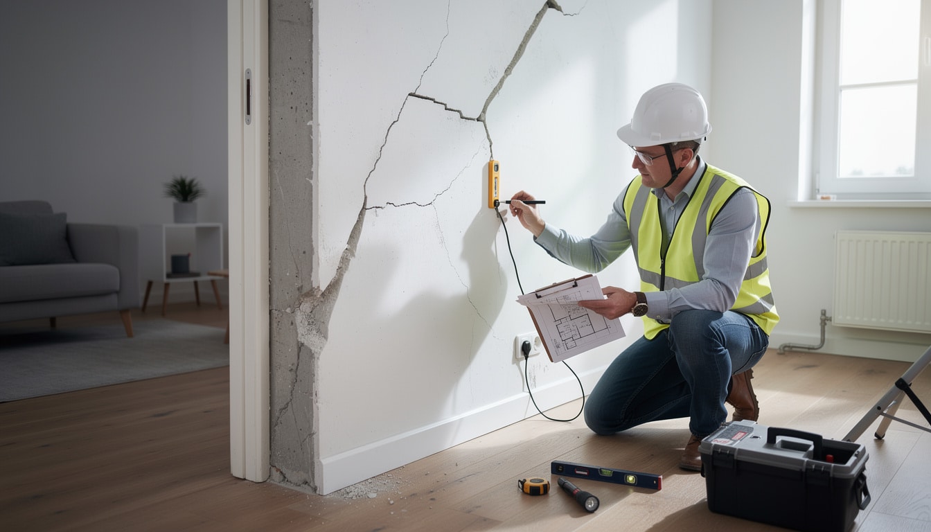 d&eacute;couvrez comment identifier si la d&eacute;formation d&rsquo;un mur porteur est un probl&egrave;me structurel grave ou un simple retrait, et apprenez les solutions adapt&eacute;es pour s&eacute;curiser votre habitation.