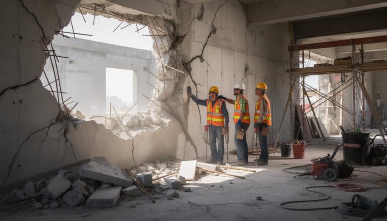 découvrez les risques souvent sous-estimés liés à l'ouverture dans un mur porteur et comment assurer la sécurité de vos travaux.